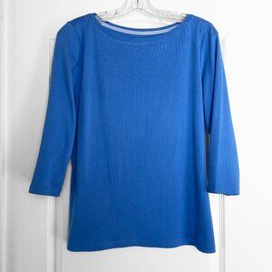 Talbots Bateau Neck Tee